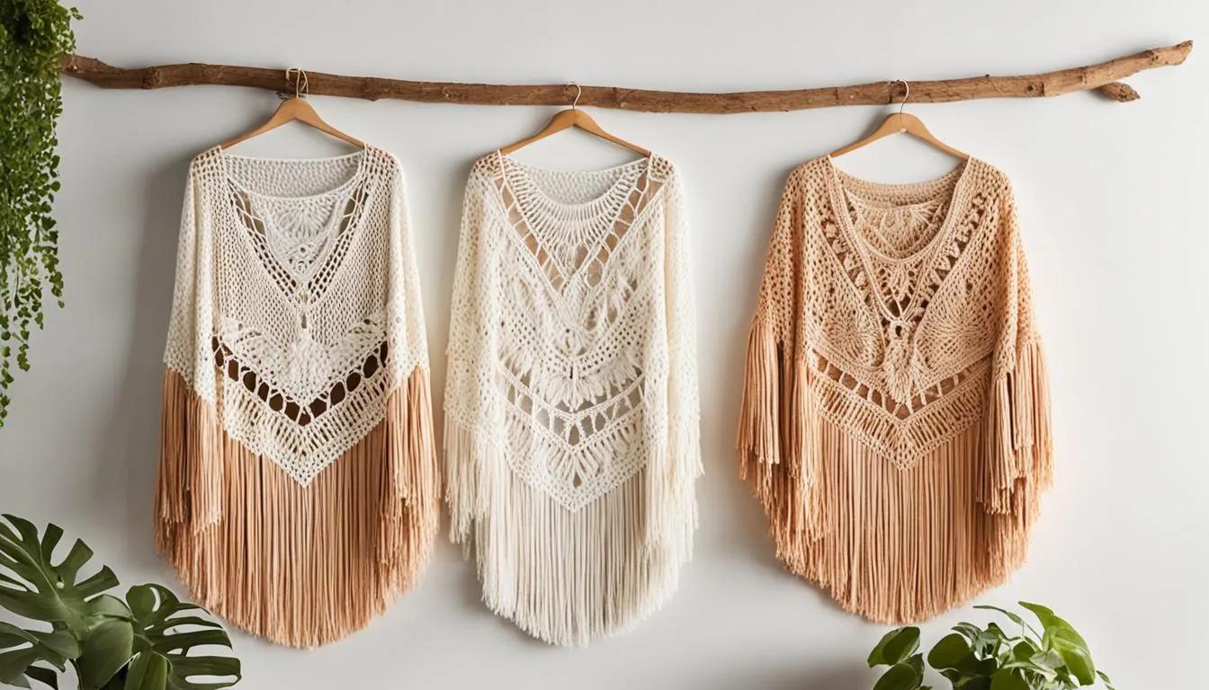 crochet fringe flowy tops