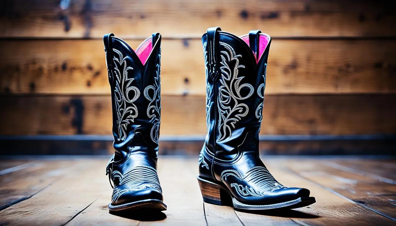 Cowboy boots in the 1980s