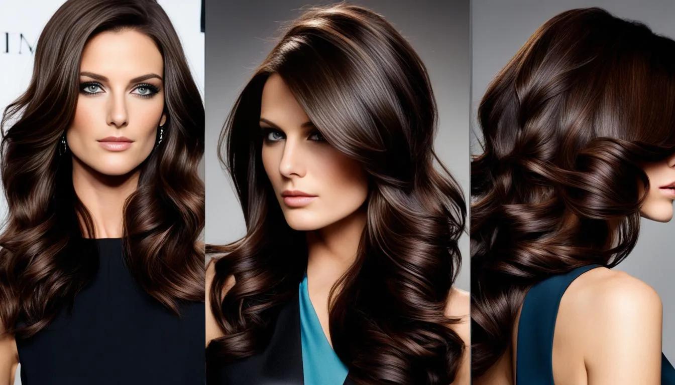 jet brunette hair color