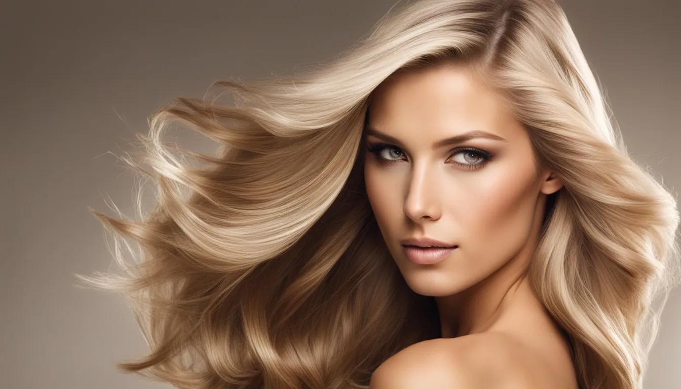 beige blonde hair color