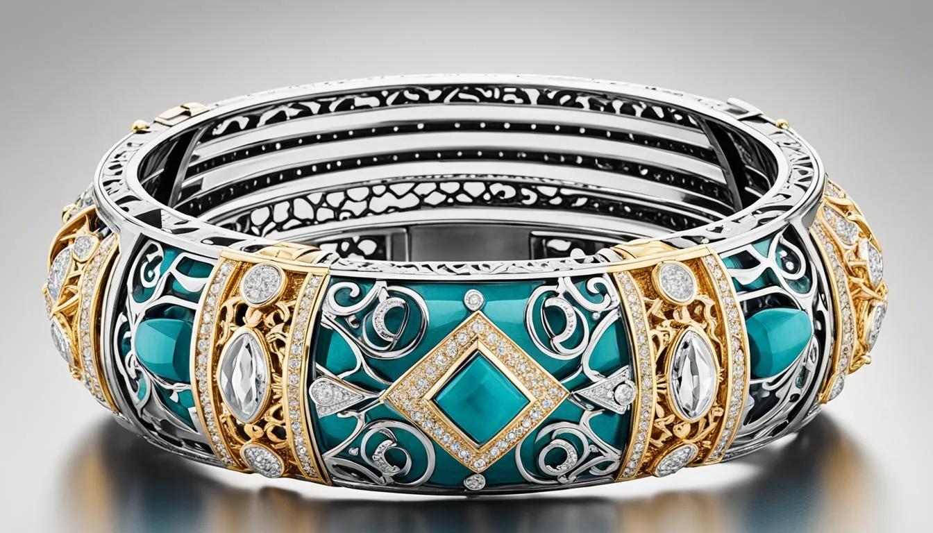 Opulent and Architectural Bangles